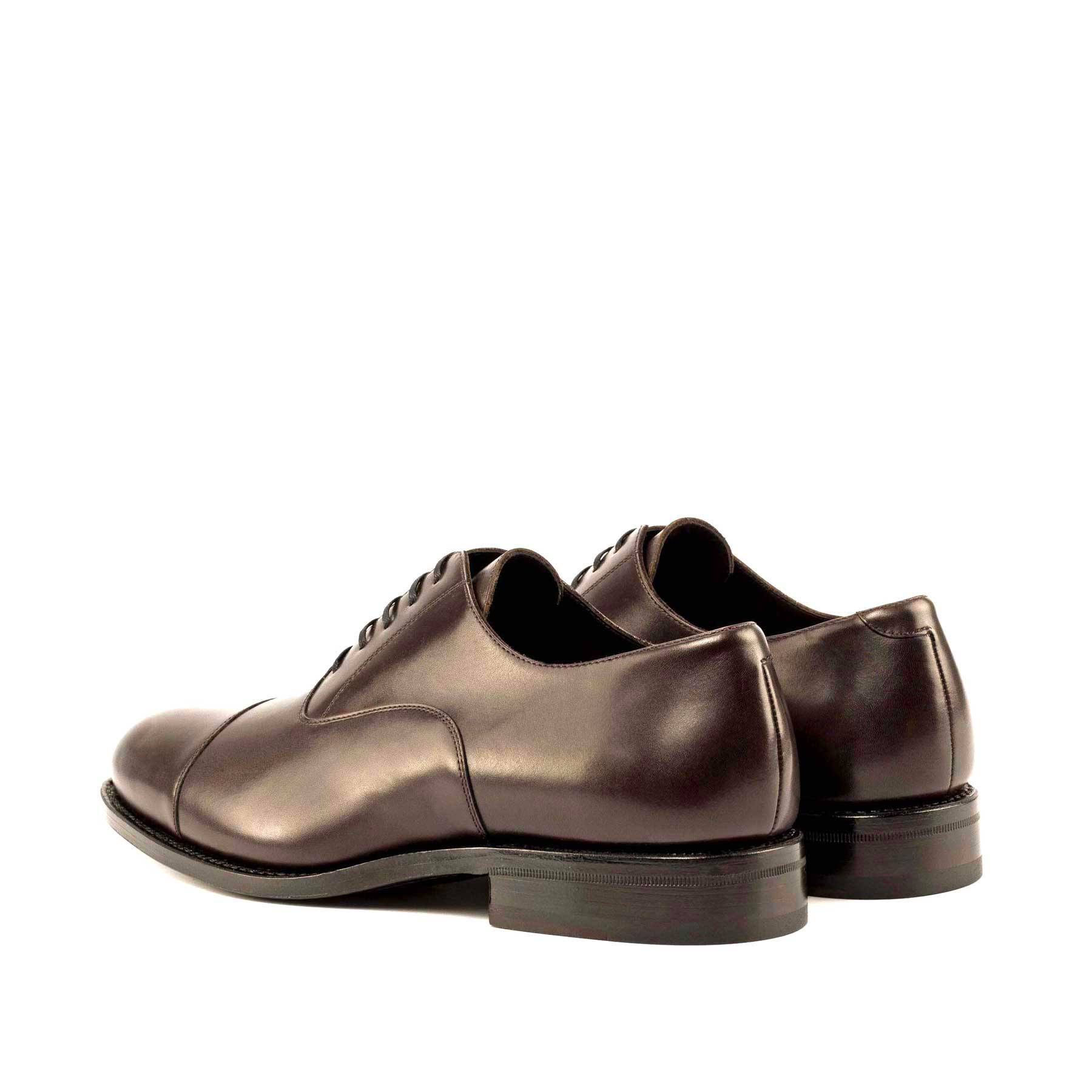 DARK BROWN  MEN'S GOODYEAR WELTED SHOES MADE FROM EUROPEAN CALF LEATHER