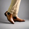 CHELSEA BOOTS MID BROWN (SLEEK-S1)