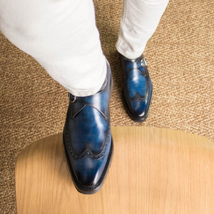 SINGLE MONK DENIM PATINA (SLEEK-S1)
