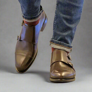 DOUBLE MONKS DK BROWN (TRADITIONAL-Z1)